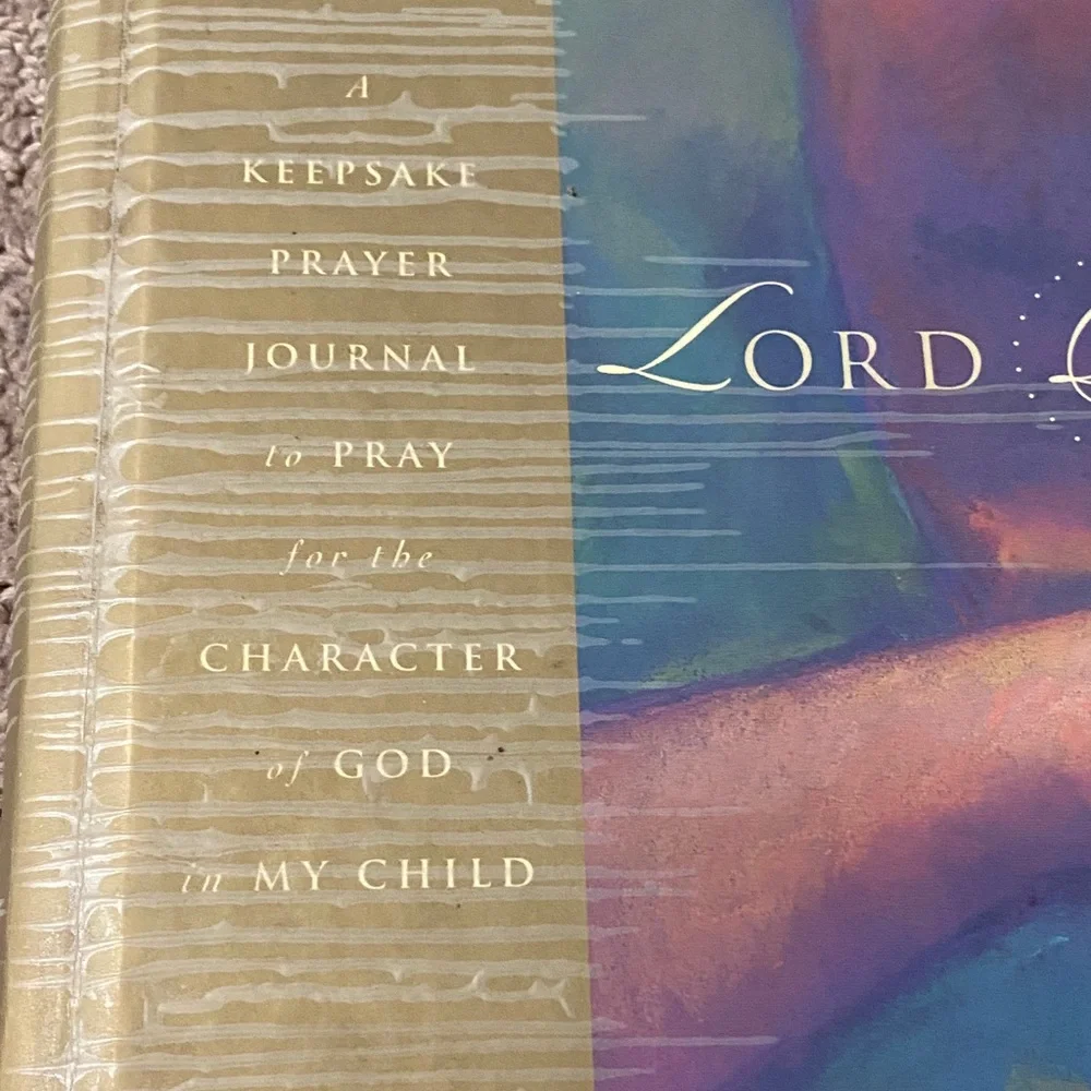Lord Bless My Child Hardcover Book Y2K Keepsake Family Precious